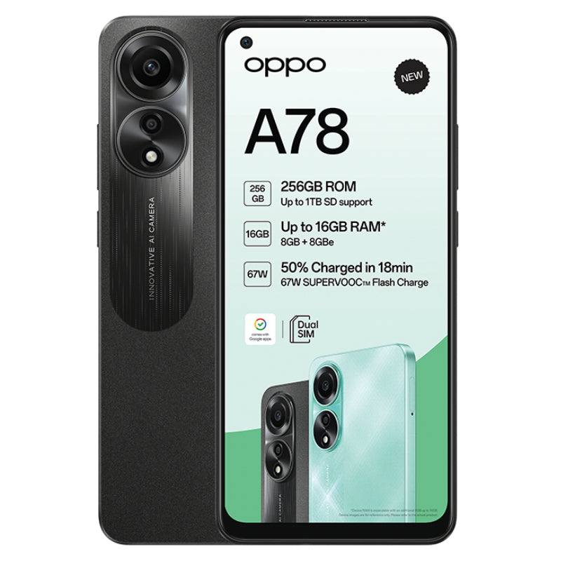 Oppo A78 Dual Sim 256GB Oppo A78 Dual Sim 256GB